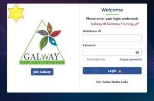 Galway Login Page