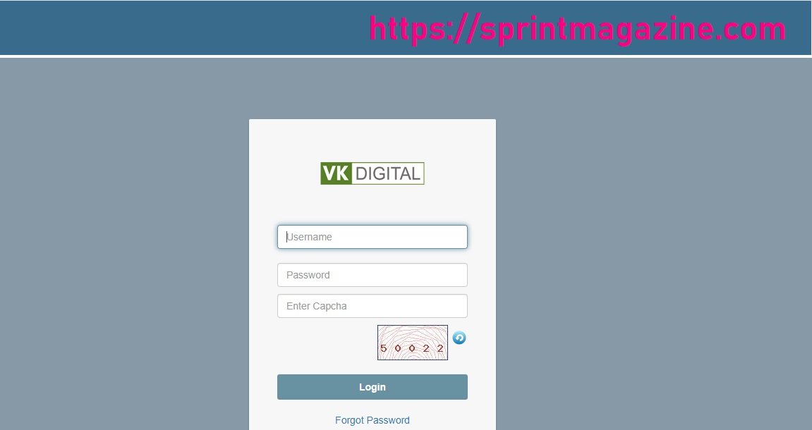 VK Digital LCO Login