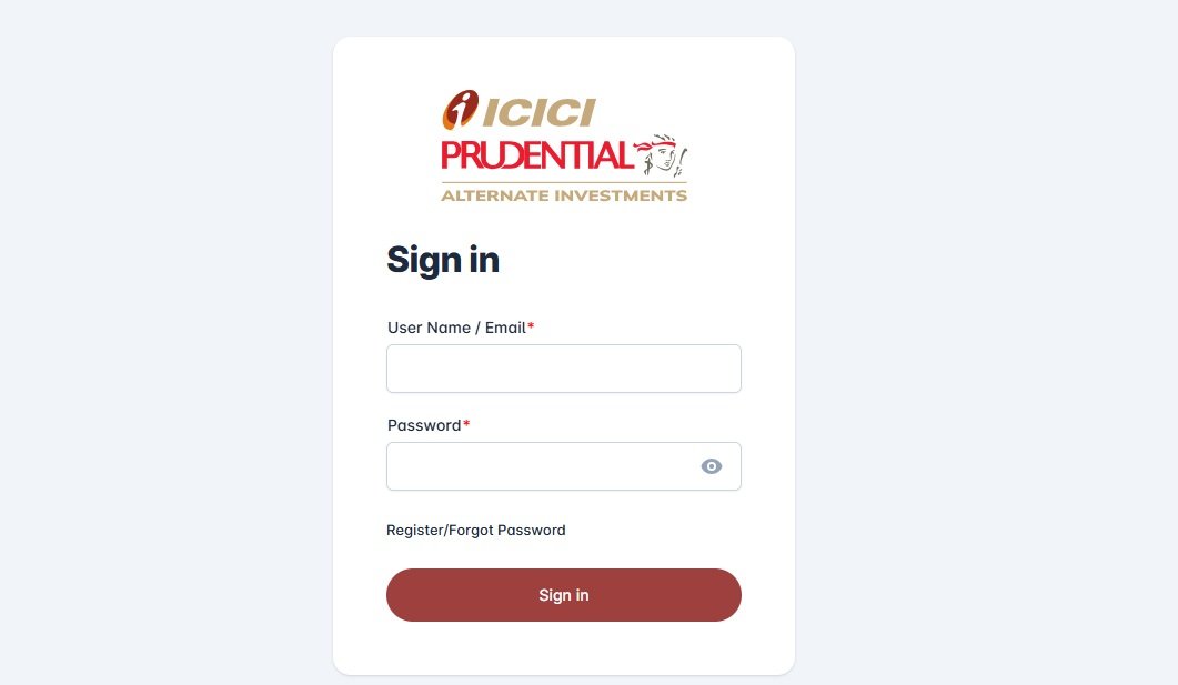 ICICI Prudential PMS Login