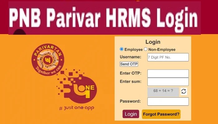 PNB HRMS Login 2.0