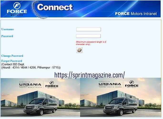 Force Motors Login