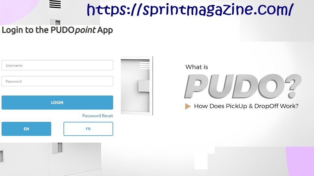 Pudo Login