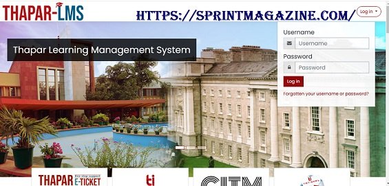 Thapar lms Login